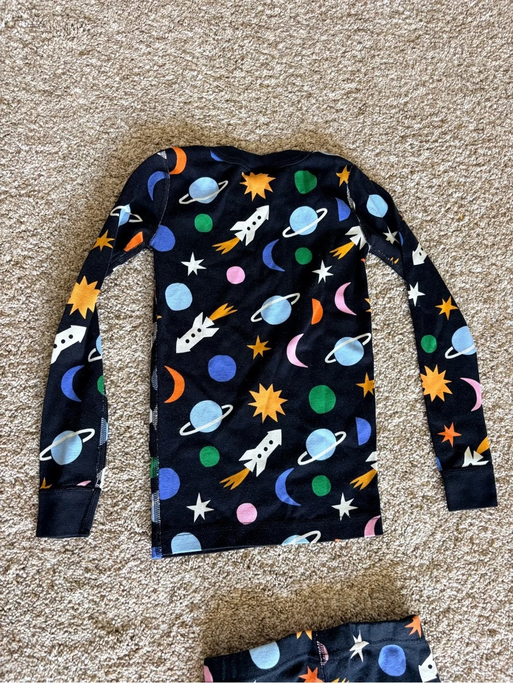 Hanna Andersson Space-Themed Pajama Set